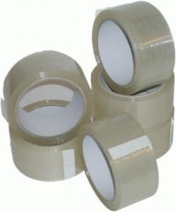 6 x Rolls Clear Packing Parcel Tape 48mm x 66m